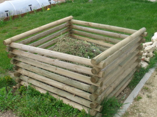 Bac à compost en bois