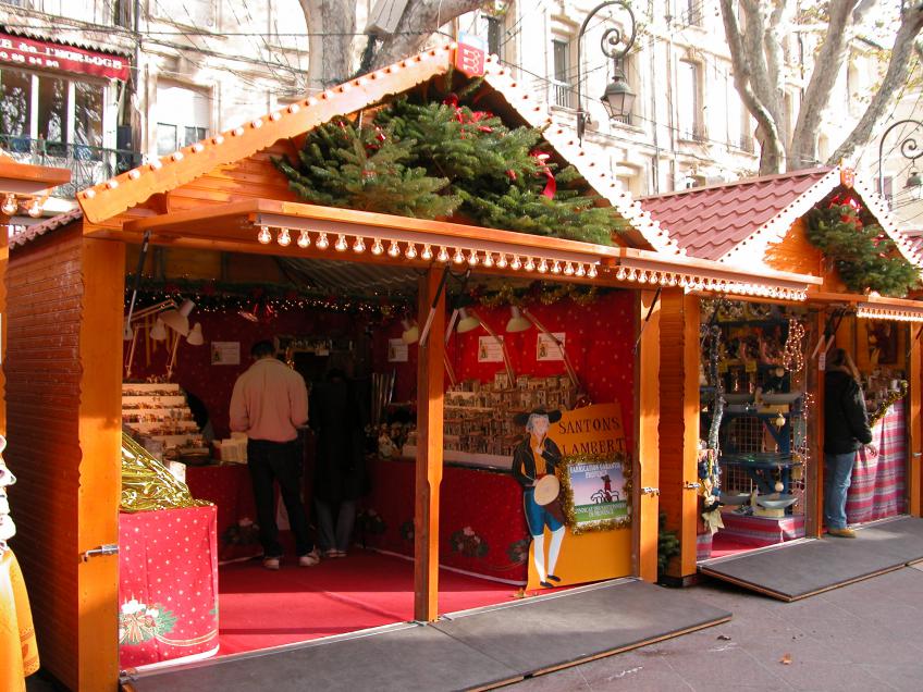 Chalet boutique Noël Avignon