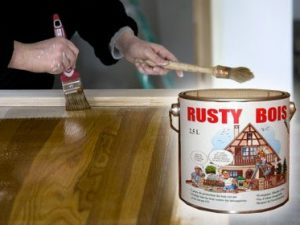 Lasure entretien bois Alsace Rusty bois