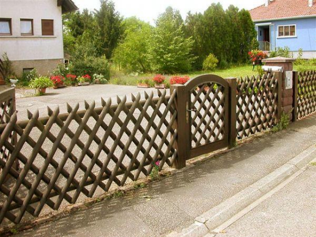 Fabricant portail clôture bois Alsace